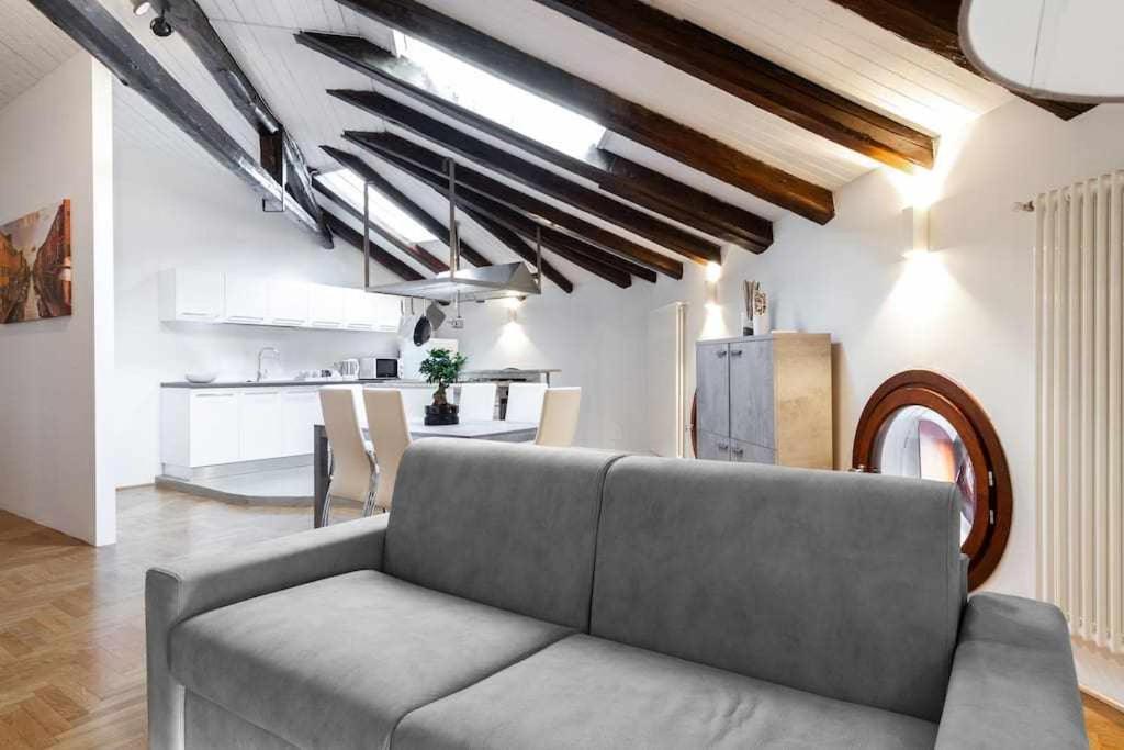 Attic Floor Venice Apartment Местре Екстер'єр фото